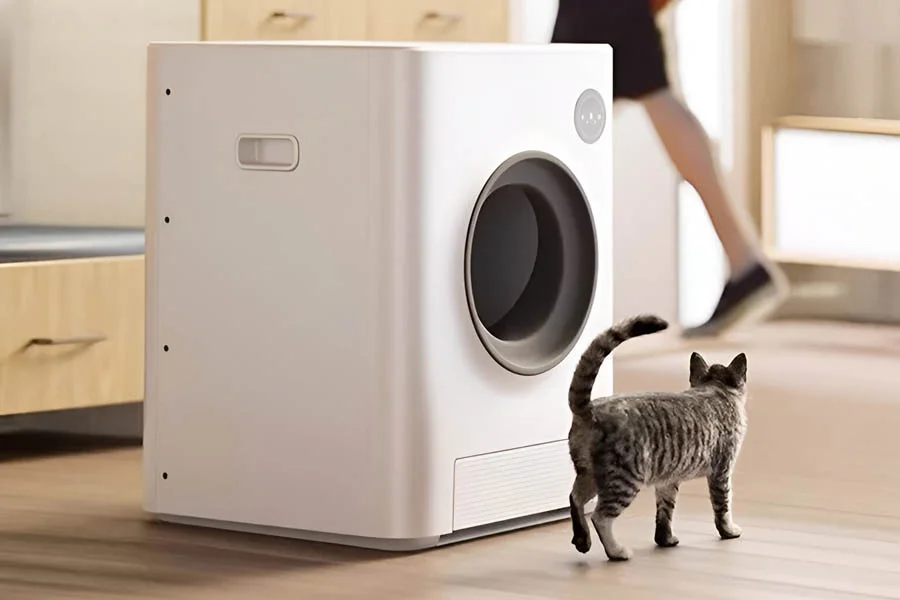 electronic cat litter