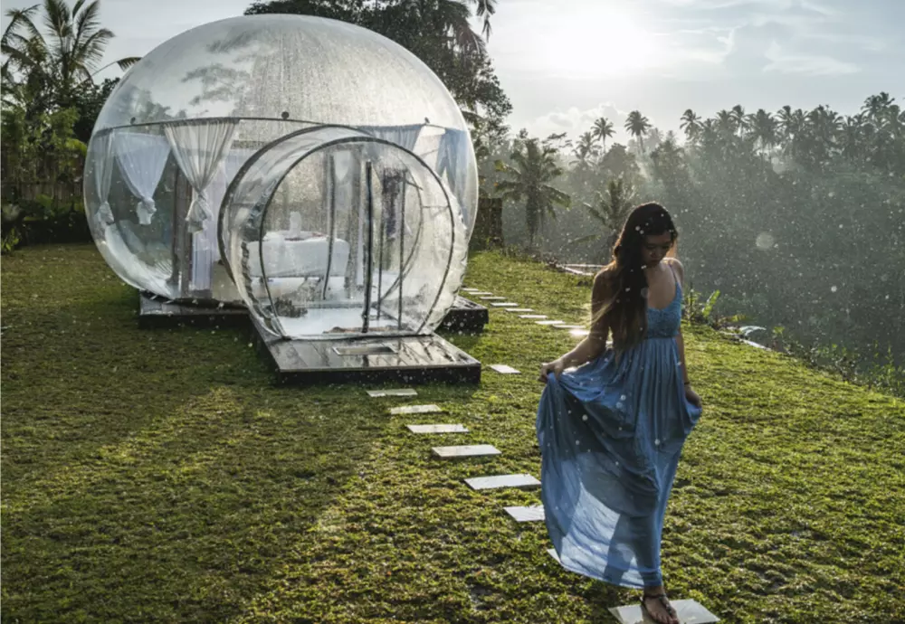 bubble dome clear tent